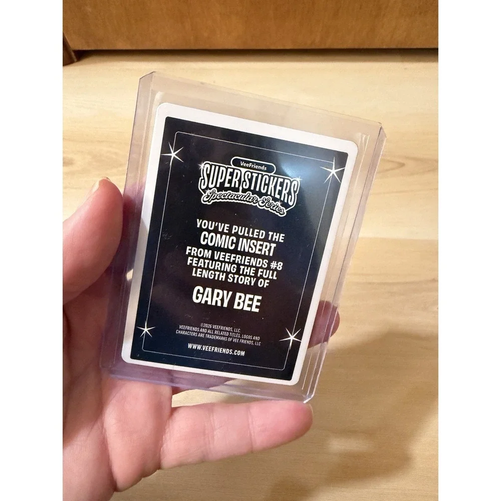 Gary Bee Comic Insert Issue 08 VeeFriends Super Stickers Spectacular Series